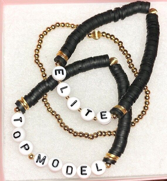 Elite Top Model Custom Bracelet | Etsy (US)