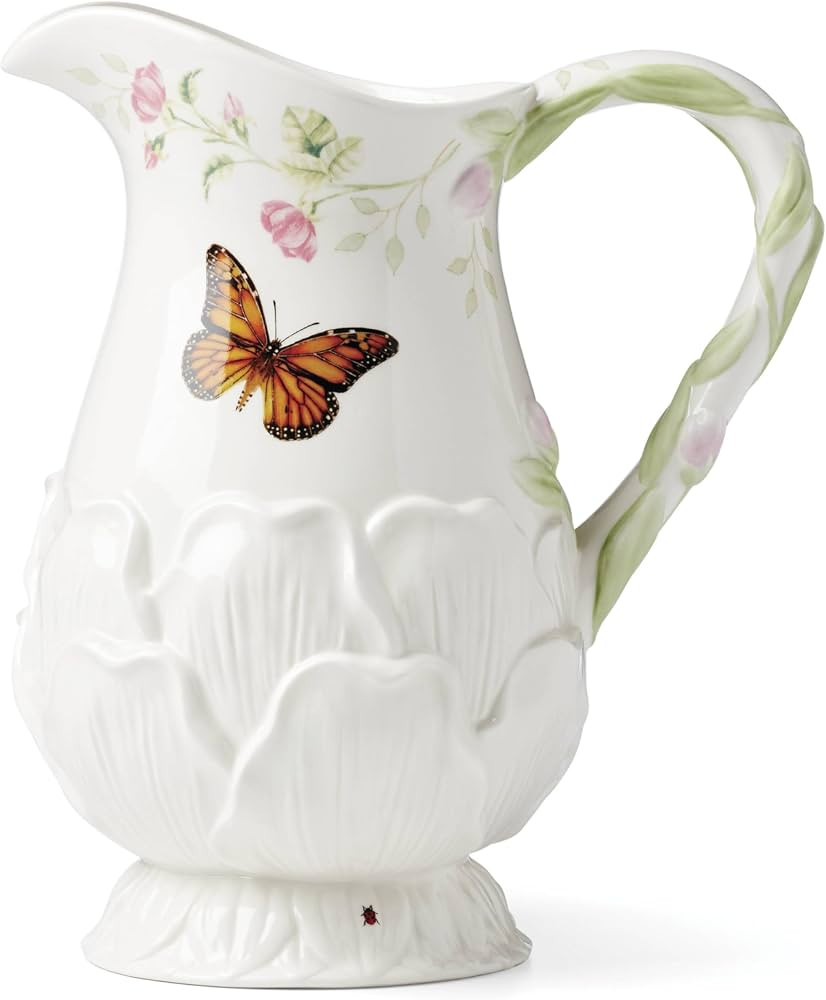 Lenox 897163 Butterfly Meadow Floral Pitcher | Amazon (US)