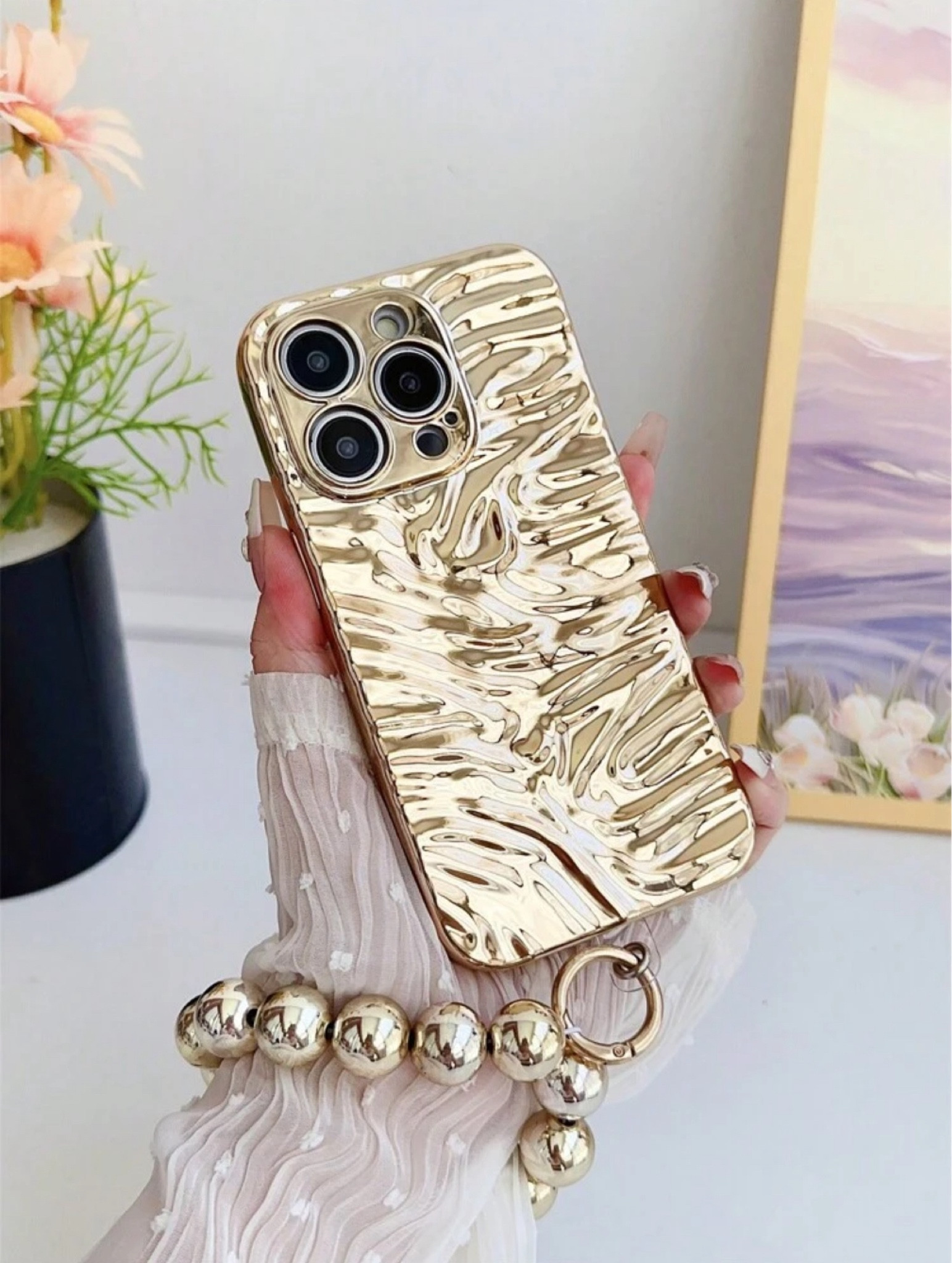 Gold iPhone 13 Pro Max Cell Phone Case

#LTKTravel #LTKStyleTip #LTKBeauty