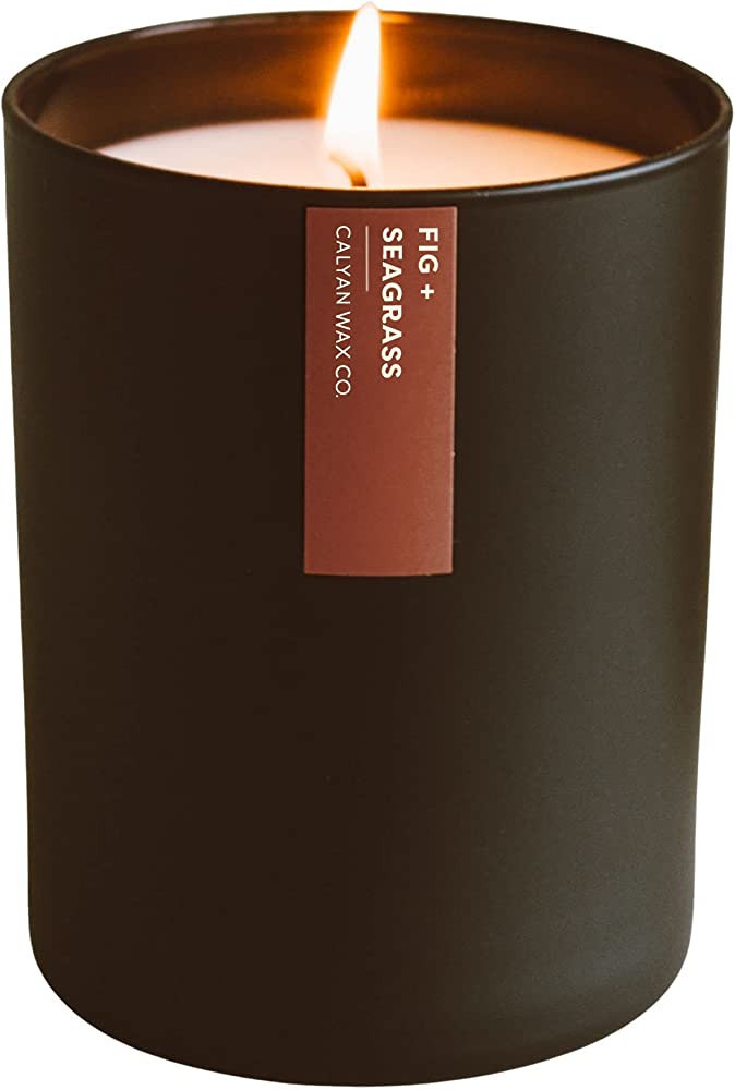 Calyan Wax Soy Wax Candle, Fig & Seagrass Scented Candle for The Home | Premium Candle with Essen... | Amazon (US)