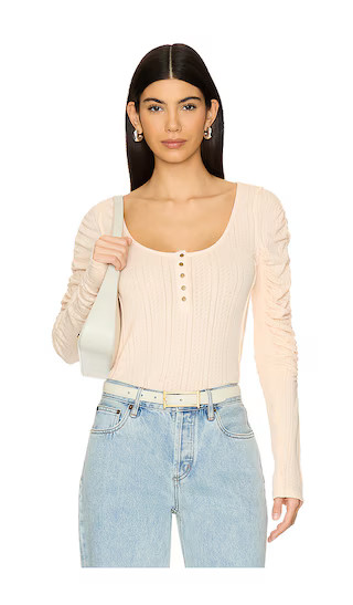 Hope Henley Top in Strawberry Float | Revolve Clothing (Global)