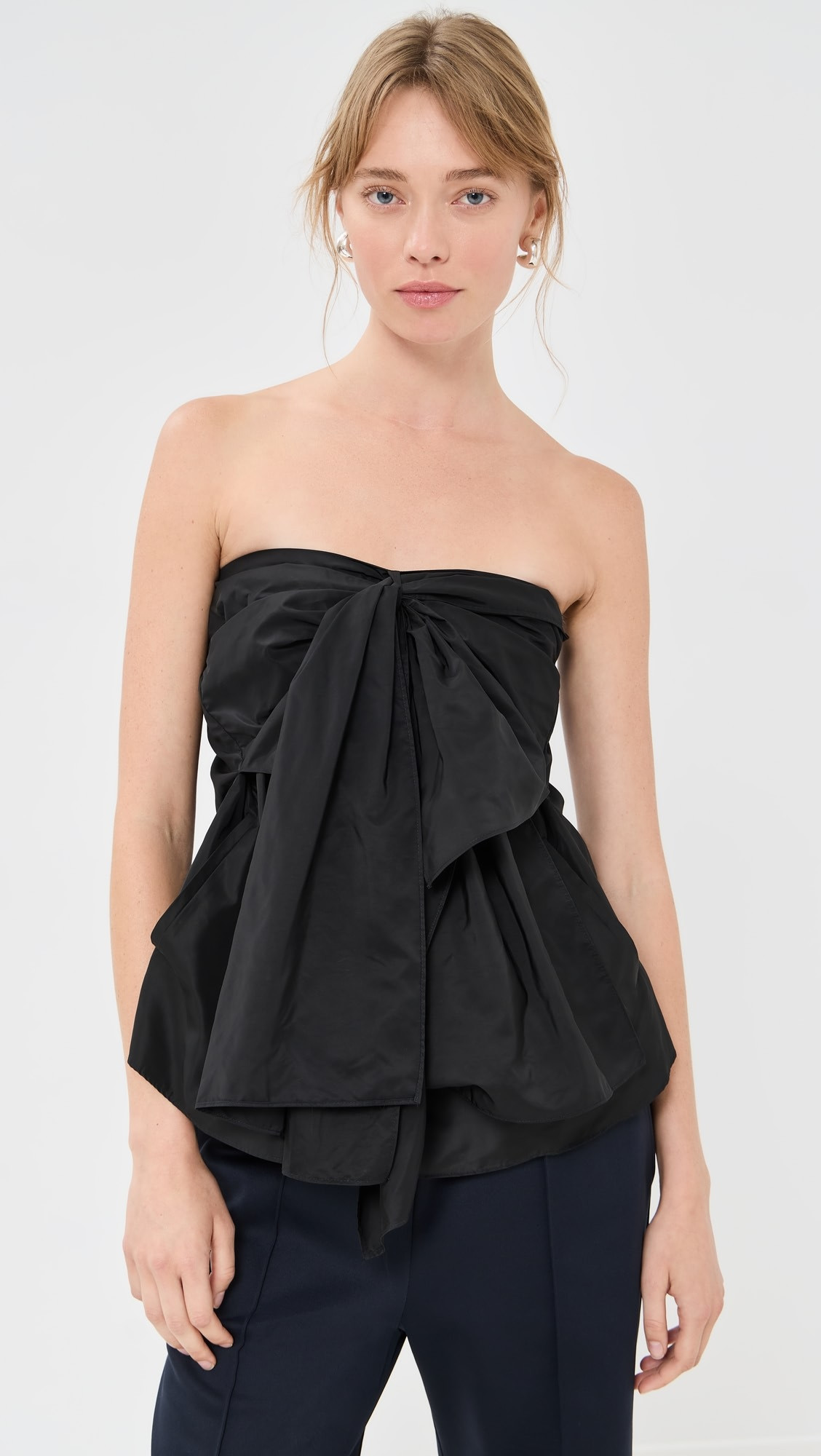 Italian Sporty Nylon Strapless Top | Shopbop