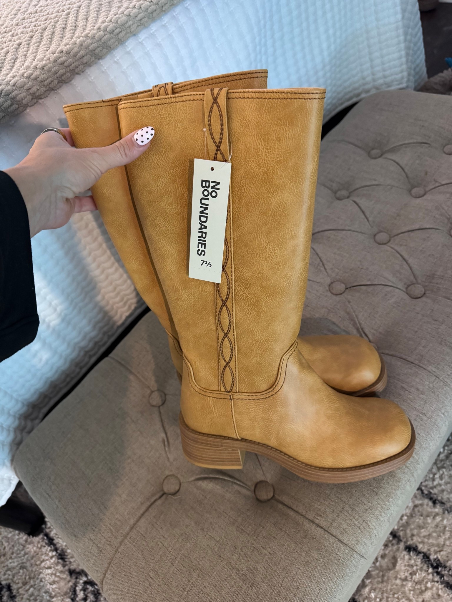 Can’t believe these are Walmart 😍🔥 total dupe for designer boots! #ltkfashion #falloutfit #fallboots 

#LTKSeasonal #LTKFindsUnder50 #LTKShoeCrush