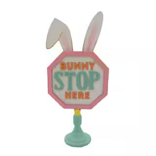 15" Bunny Stop Here Tabletop Stand by Ashland® | Michaels Stores