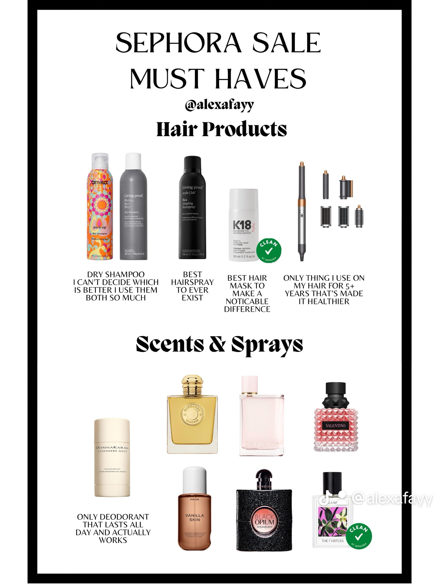 Sephora Sale Must Have Hair and Perfume products 

#LTKBeauty #LTKGiftGuide #LTKHoliday