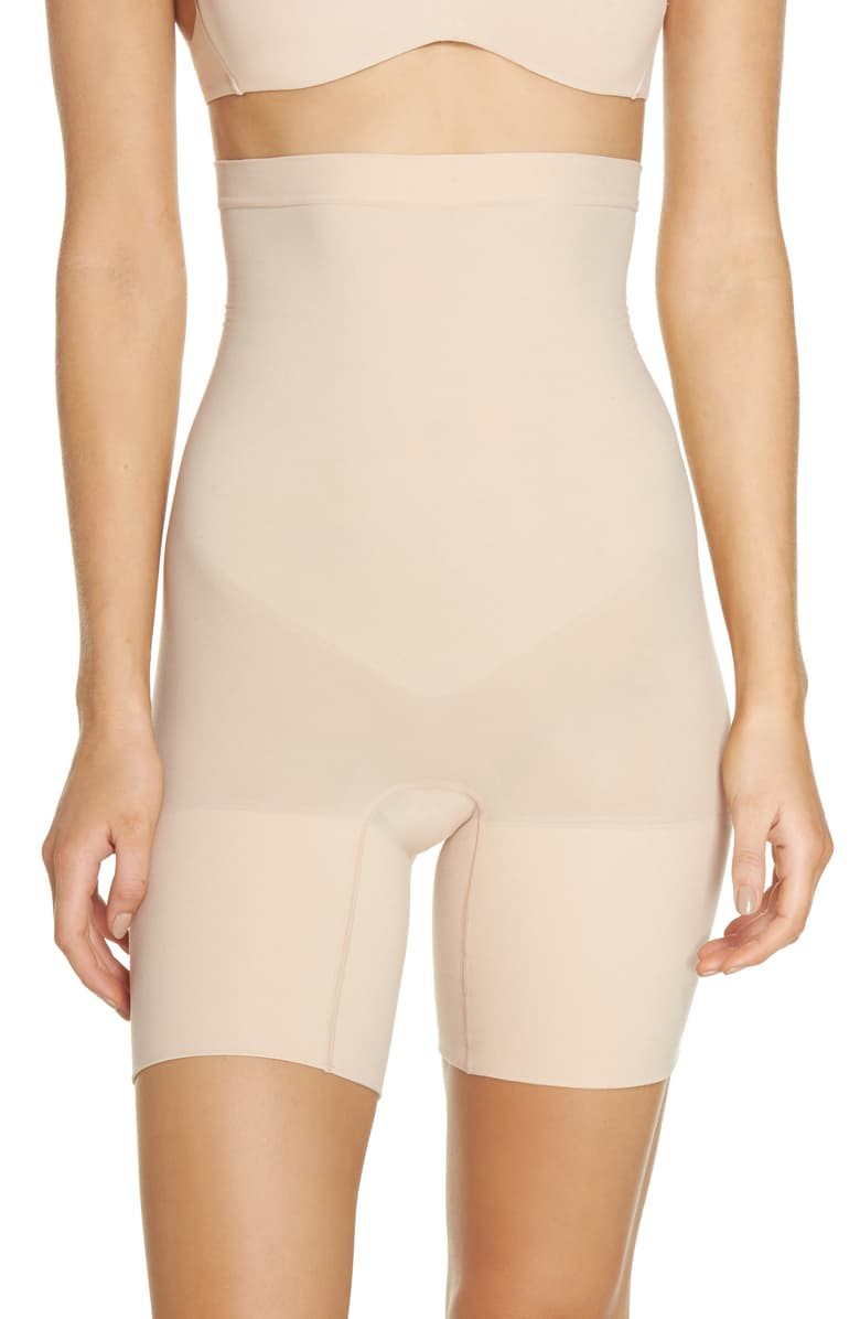 Higher Power Mid-Thigh Shaping Shorts | Nordstrom