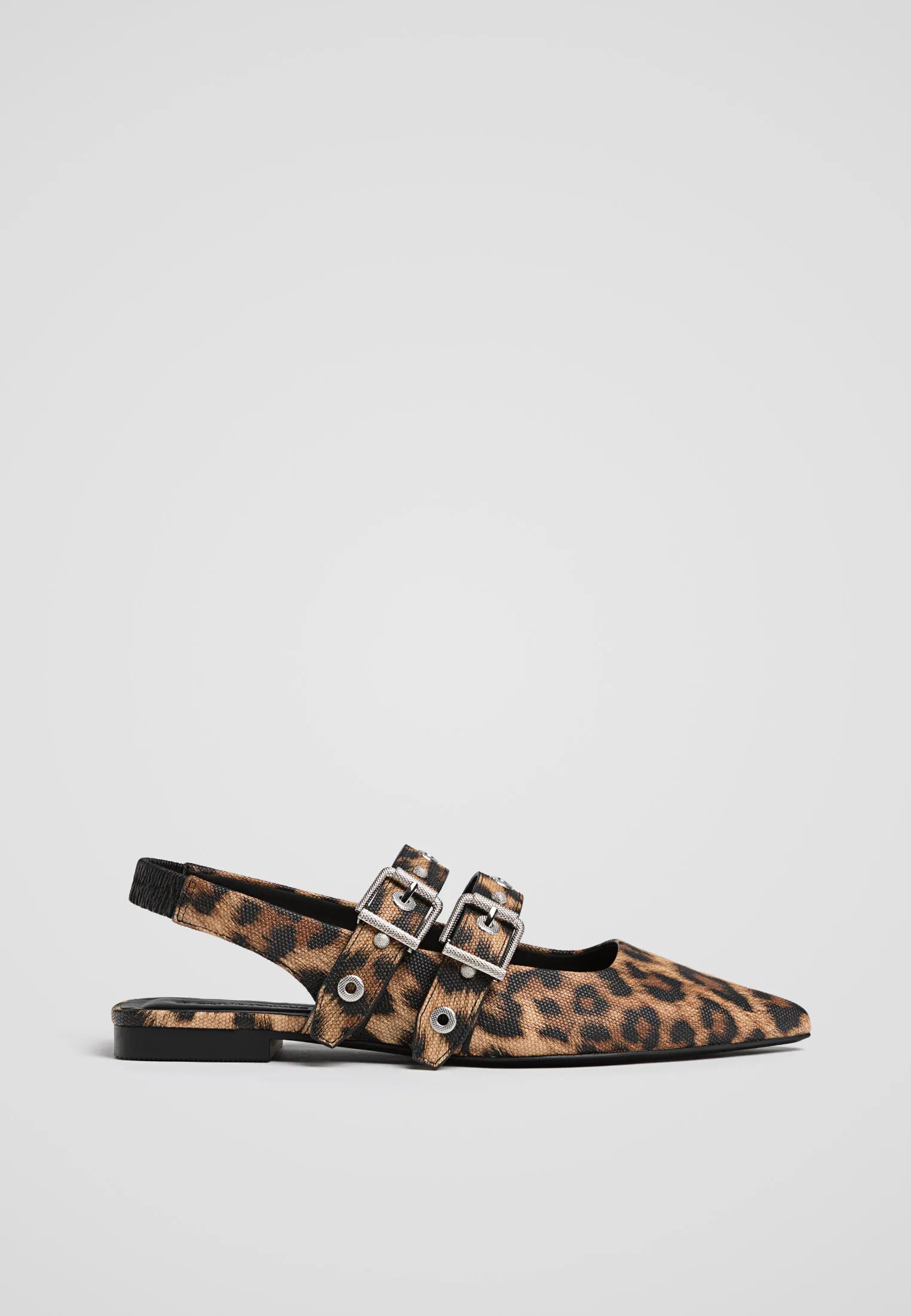 Leopard print flats | Stradivarius (UK)