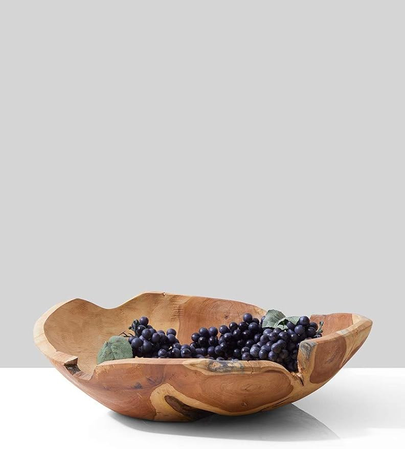 Serene Spaces Living Large Exotic Bali Bowl, Handmade Wooden Decorative Bowl for Décor, Parties,... | Amazon (US)