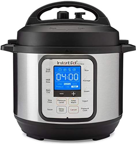 Instant Pot Duo Nova 7-in-1 Electric Pressure Cooker, Slow Cooker, Rice Cooker, Steamer, Saute, Y... | Amazon (US)