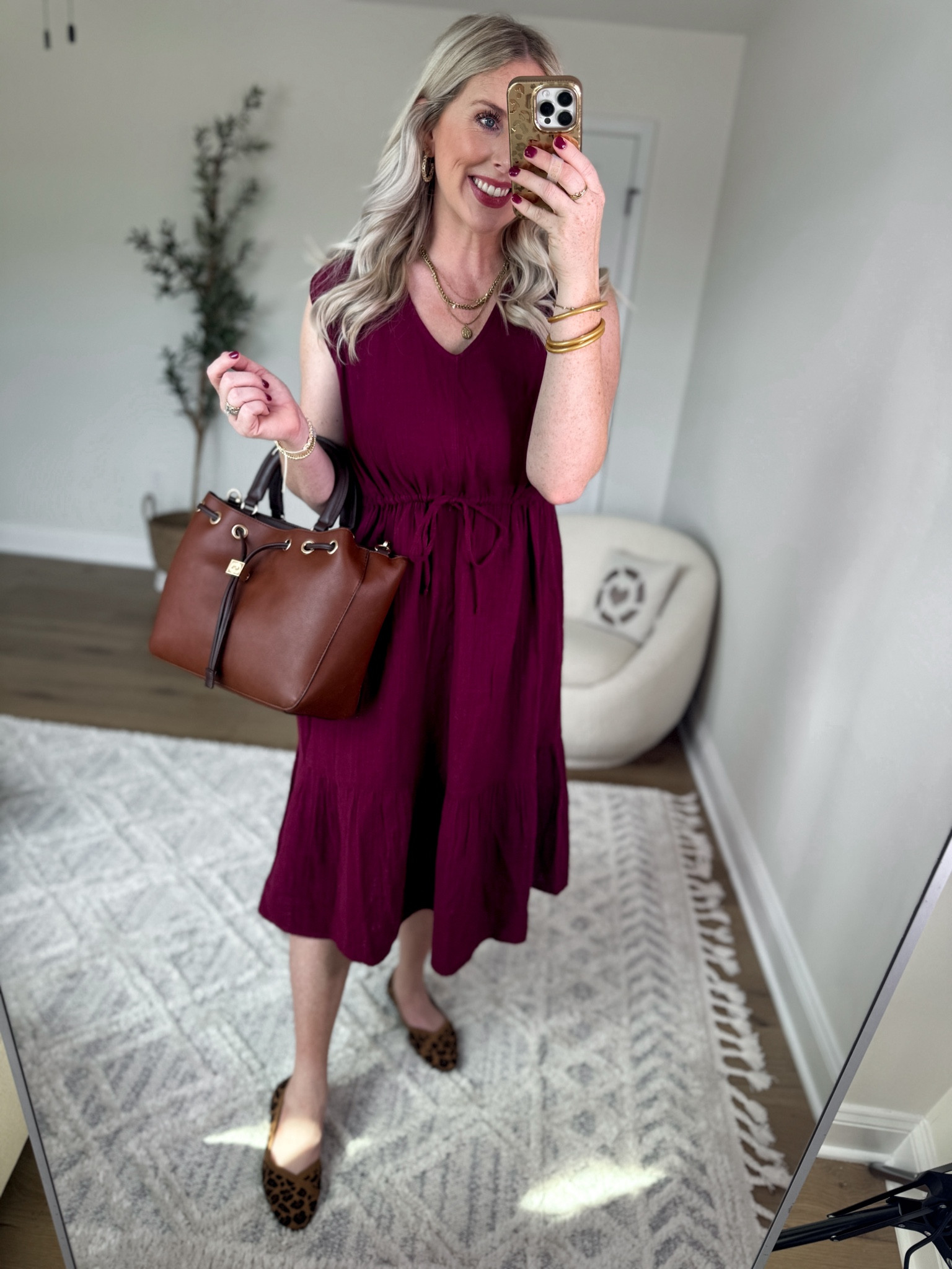 Weekend Walmart Wins Try On
Tie waist midi dress- medium 
Leopard flats 

#walmartpartner #walmartfashion @walmartfashion

#LTKWorkwear #LTKBacktoSchool #LTKFindsUnder50
