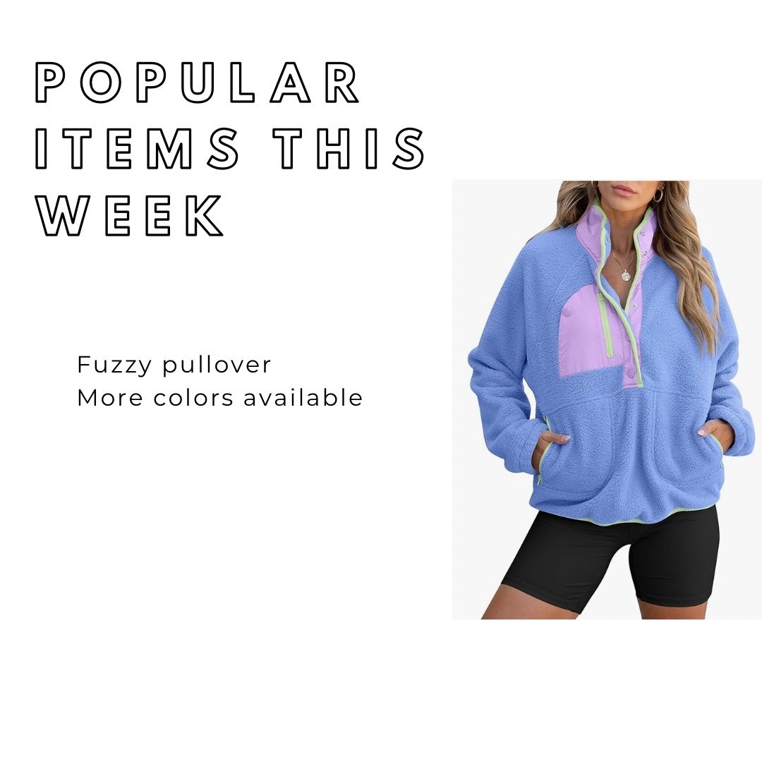 A great designer lookalike. More colors are available.  A great gift for her or treat for yourself.  


#lookalike #designerdupe #fleecejacket #fleecepullover #amazon #freepeoplelookalike #pullover #giftforher #giftforteen 

#LTKSeasonal #LTKU #LTKOver40 #LTKActive #LTKGiftGuide #LTKFindsUnder50