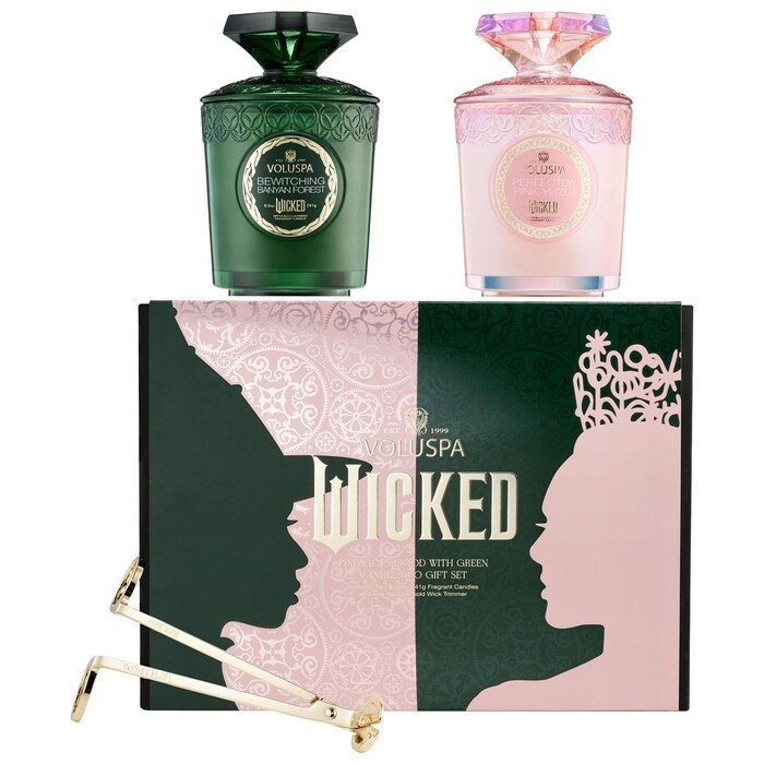 WICKED Pink Goes Good with Green Candle Duo Set - VOLUSPA | Sephora | Sephora (CA)