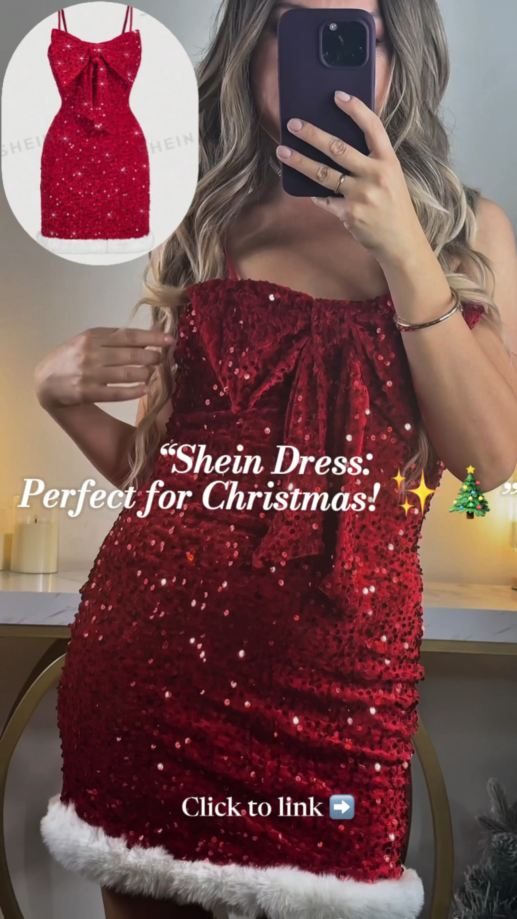 ✨Shein Dress Perfect for Christmas! ✨ price 20$ 🔥.   #sheindress #christmaspartydress #christmasdress

#LTKFindsUnder50 #LTKStyleTip #LTKHoliday