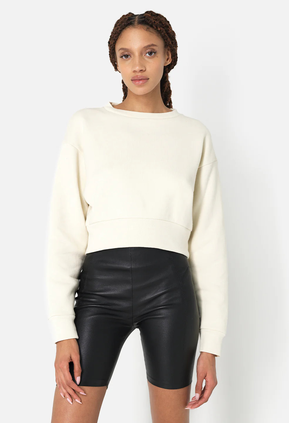 Fleeced Boca Crew / Salt - JOHN ELLIOTT | JOHN ELLIOTT