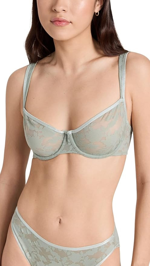 b.tempt'd Women's Shadow Scene Unlined Molded Underwire Bra | Amazon (US)