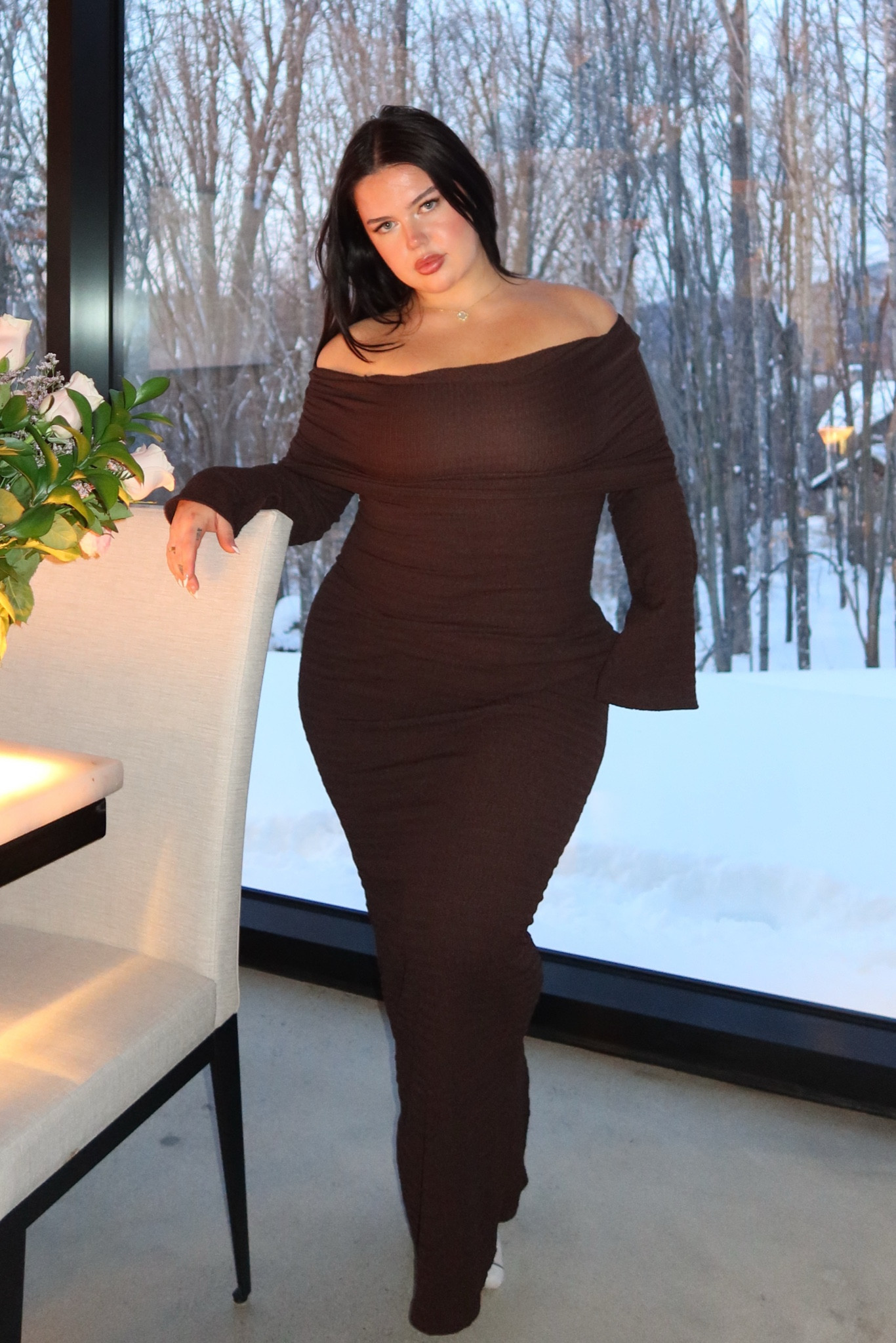 Link to this dress from Boohoo! Wearing a size Large ON SALE RN

#LTKFindsUnder50 #LTKMidsize #LTKSaleAlert