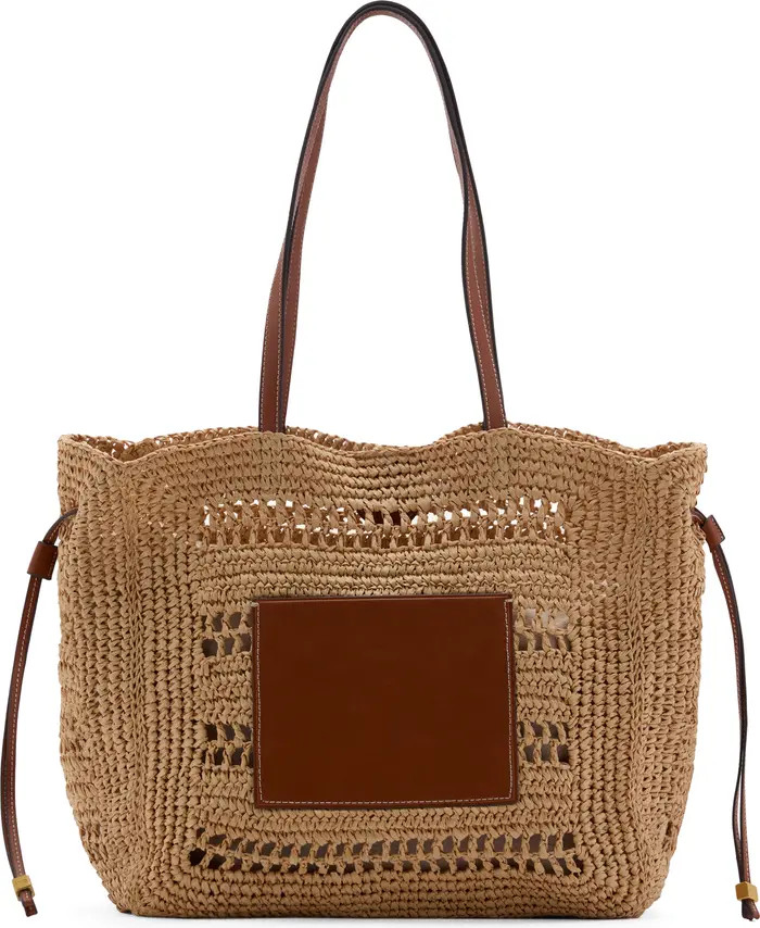Straw Shopper Tote Bag | Nordstrom