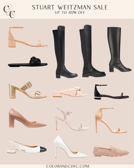 Stuart Weitzman sale! 25% off full priced items with code SUMMERSHOES25 and 40% off sale items! Absolutely love this brand because the shoes are great quality and are a staple in my wardrobe  

#LTKshoecrush #LTKsalealert #LTKstyletip