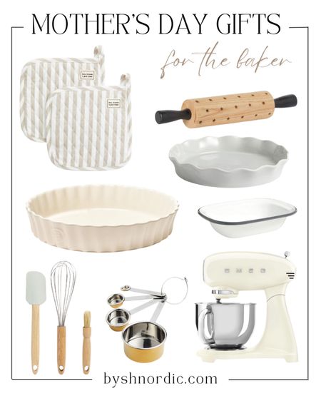 Gift idea for baker moms: rolling pin, measuring cups, mixer, and more!

#bakingessentials #kitchenmusthaves #giftsforher #mothersdaygifts

#LTKhome #LTKfamily #LTKGiftGuide