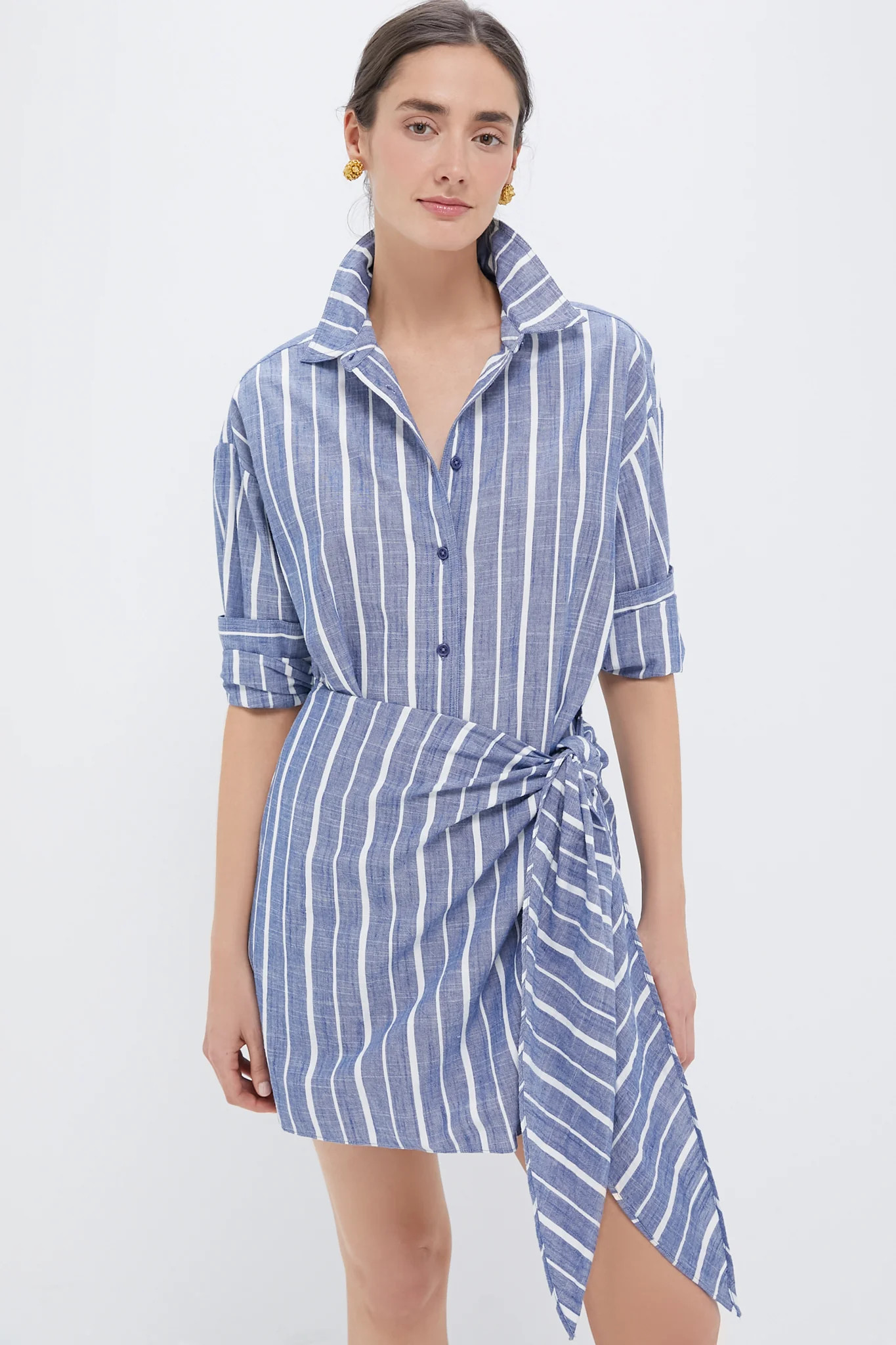 Chambray Blue Alessandra Mini | Tuckernuck (US)