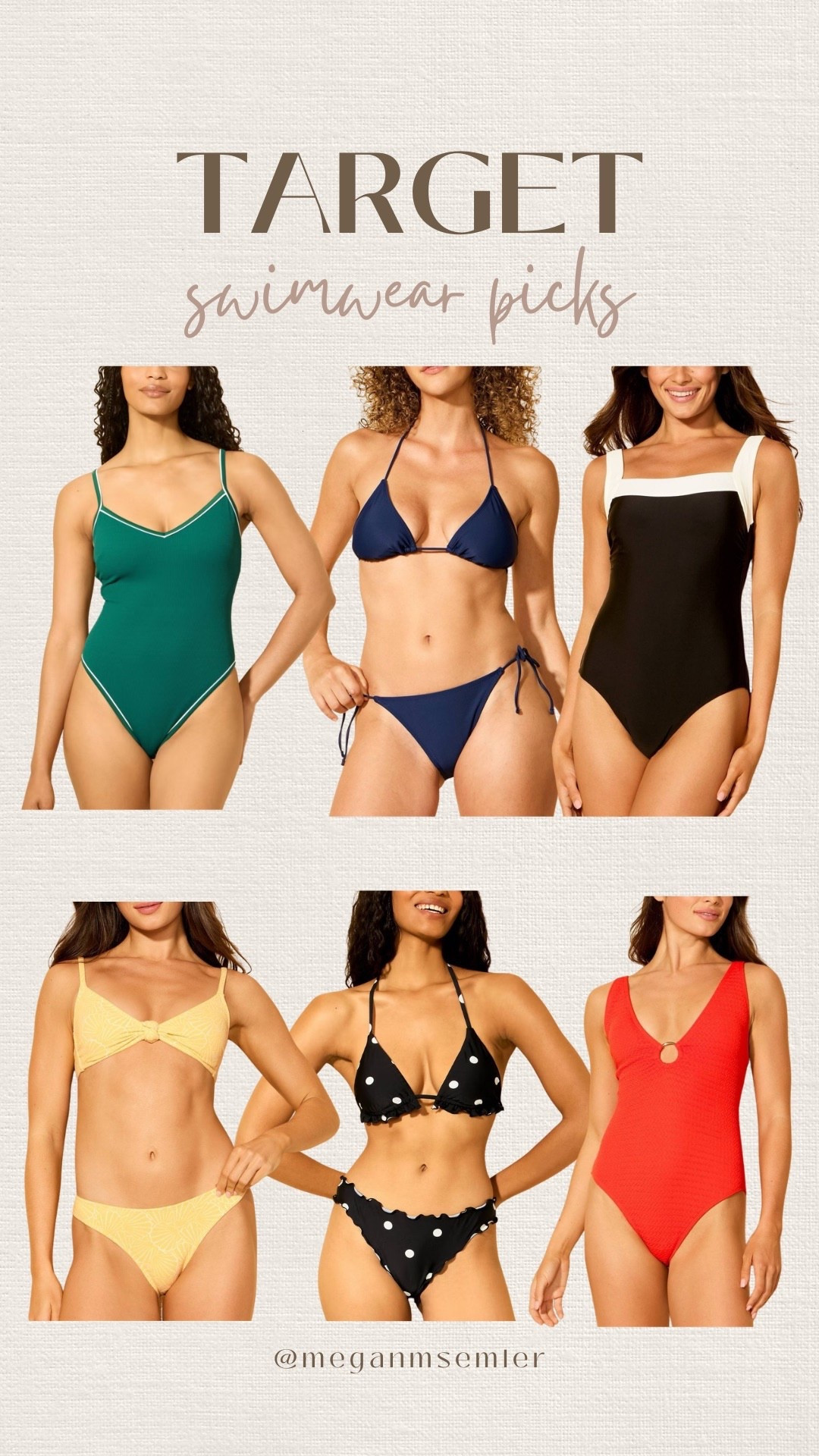 Target swimwear picks 

#LTKgrwm #LTKootd #LTKSeasonal