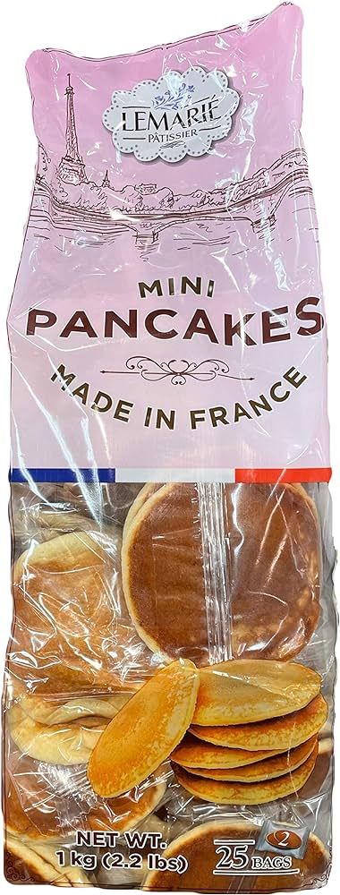 French Mini Pancakes 25 CT 2.20 LBS | Amazon (US)