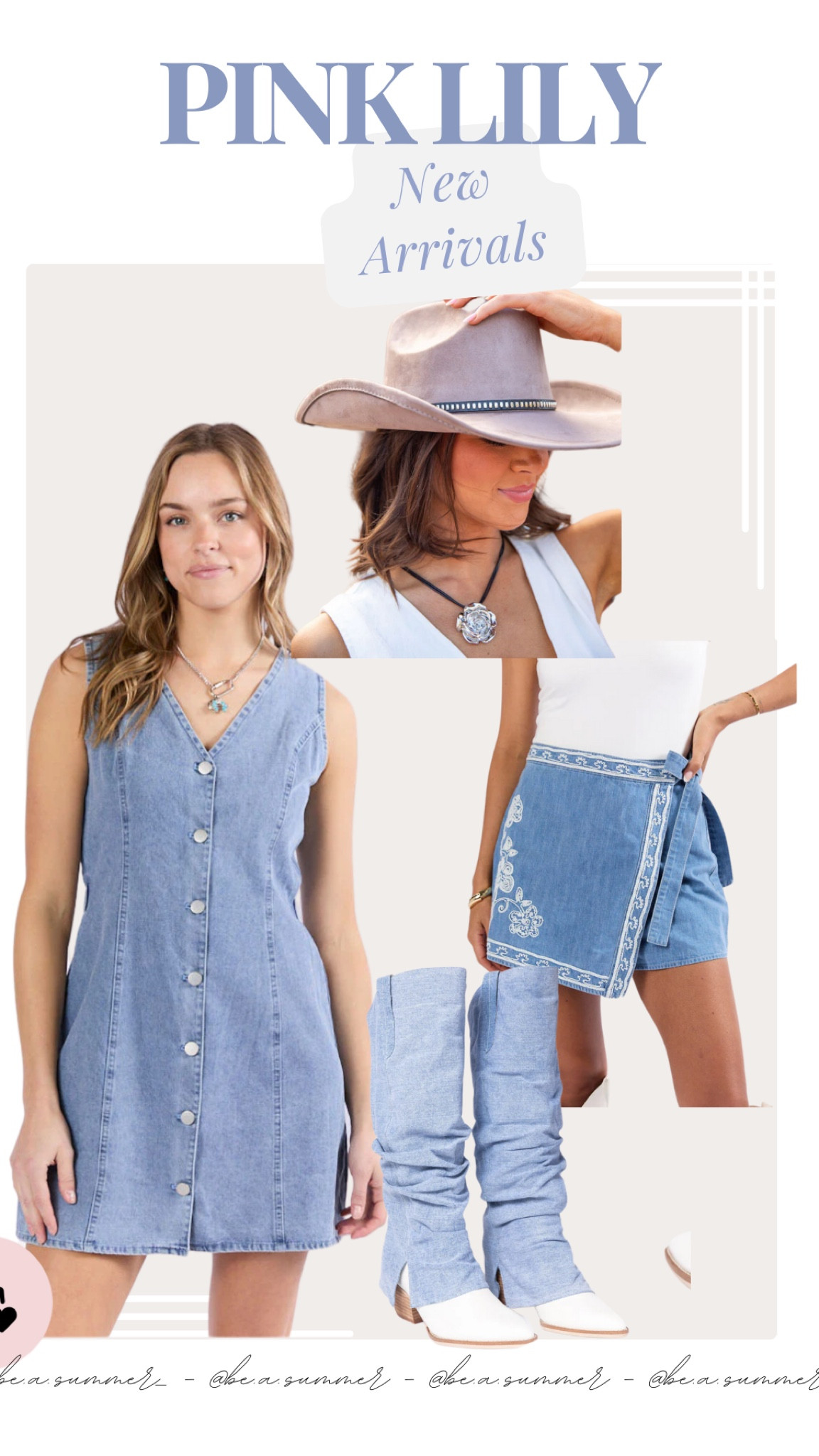 New Western Arrivals @ Pink Lily! ✨🔗💓

HOC /summer / Beasummer

#LTKTravel #LTKStyleTip #LTKBeauty