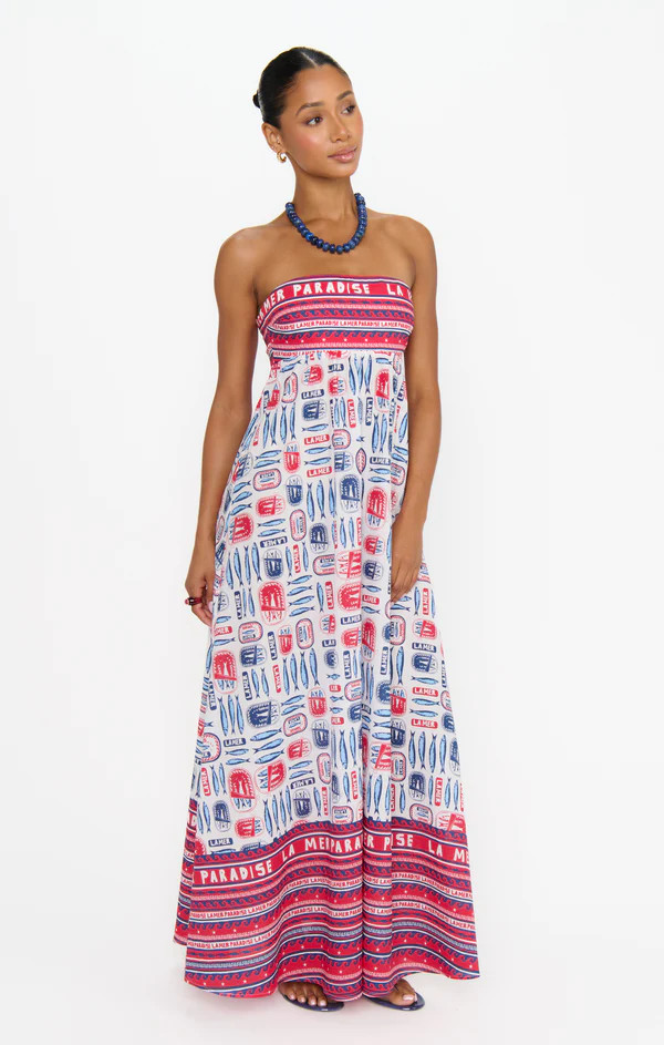 Day Out Maxi Dress ~ Sardine Border | Show Me Your Mumu