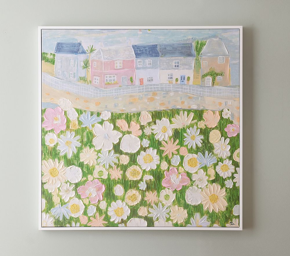 Floral Meadow Art (30") | Pottery Barn Kids
