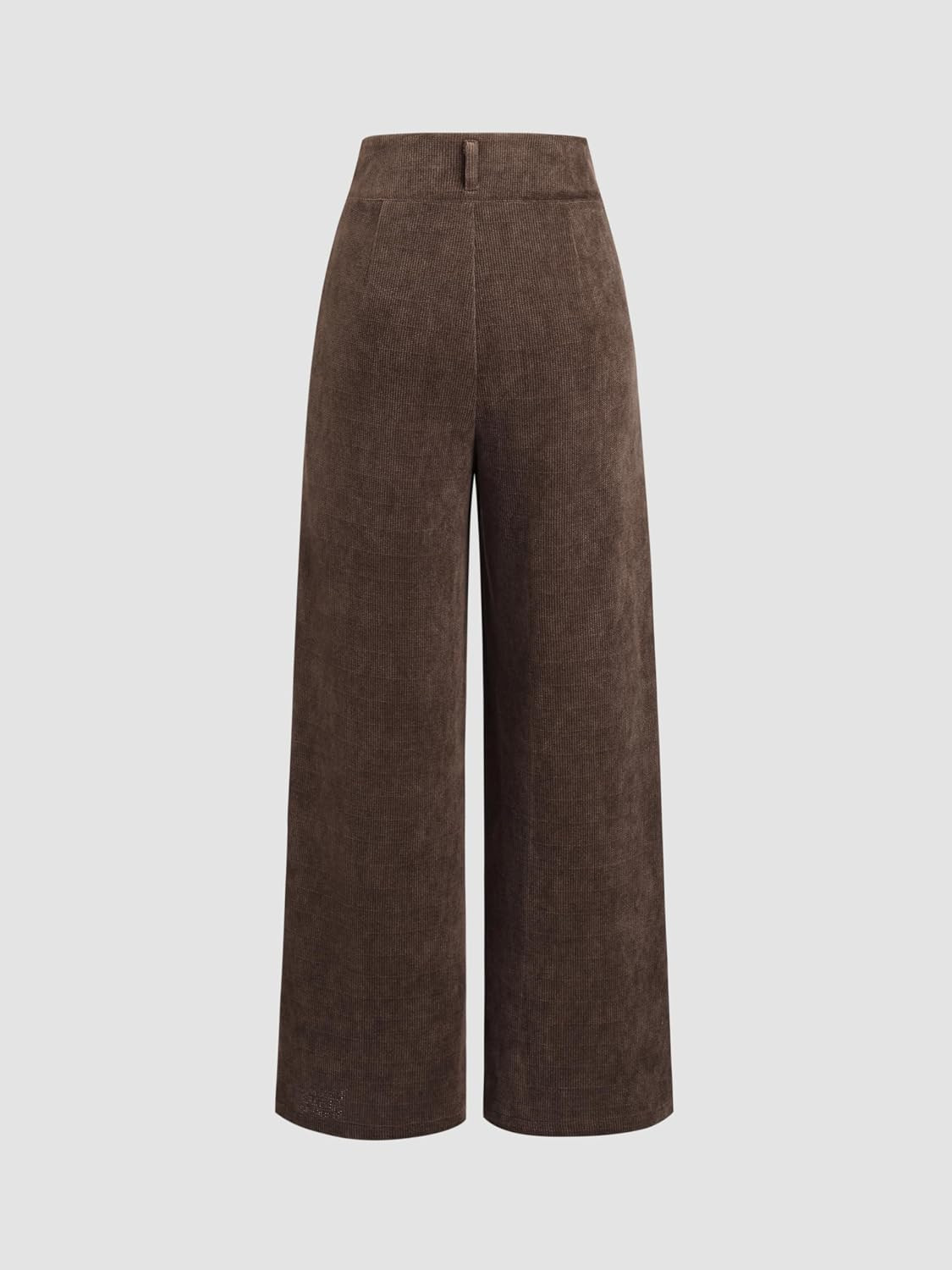 CIDER Corduroy High Waist Solid Pleated Wide Leg Trousers | Amazon (US)