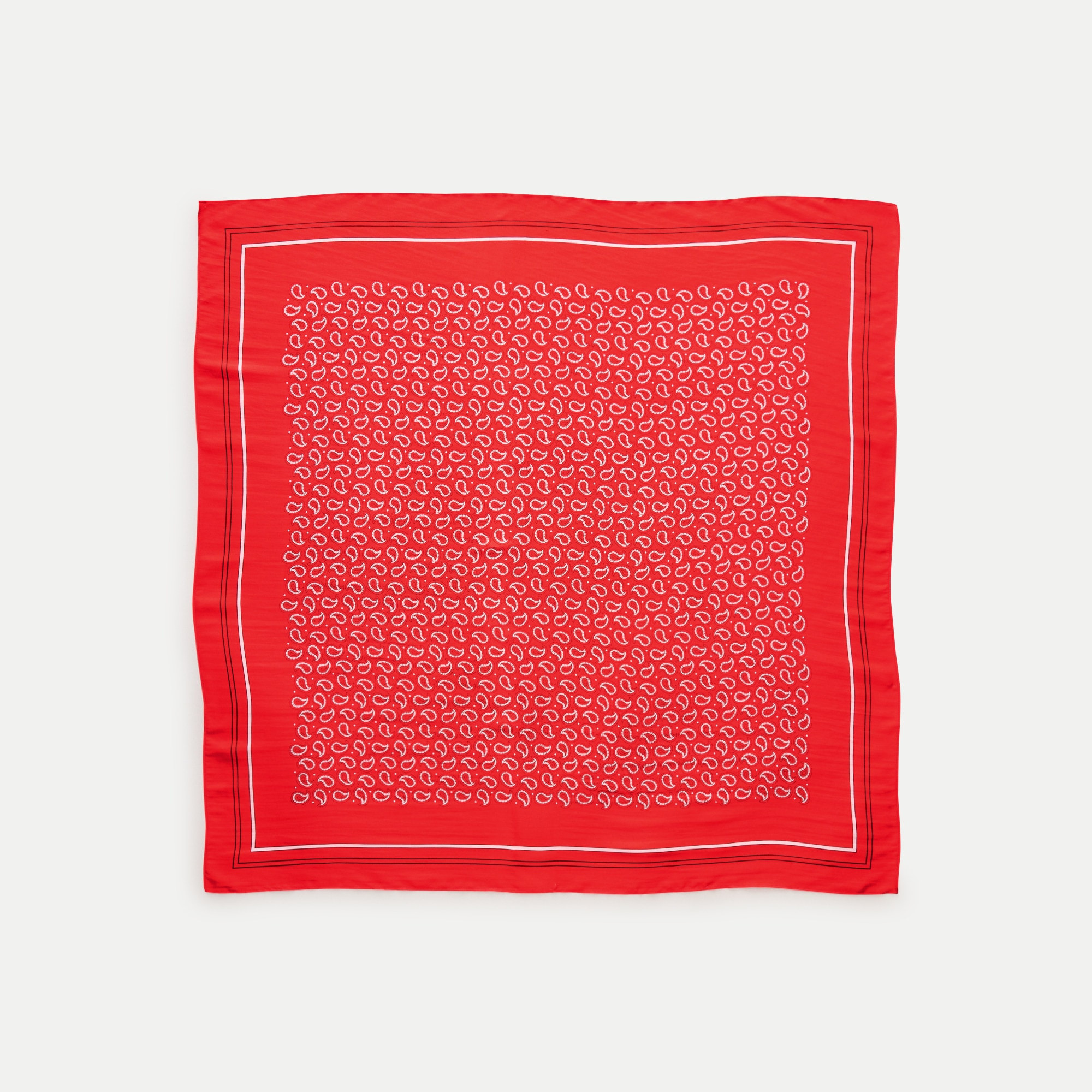 Printed silk scarf | J. Crew US