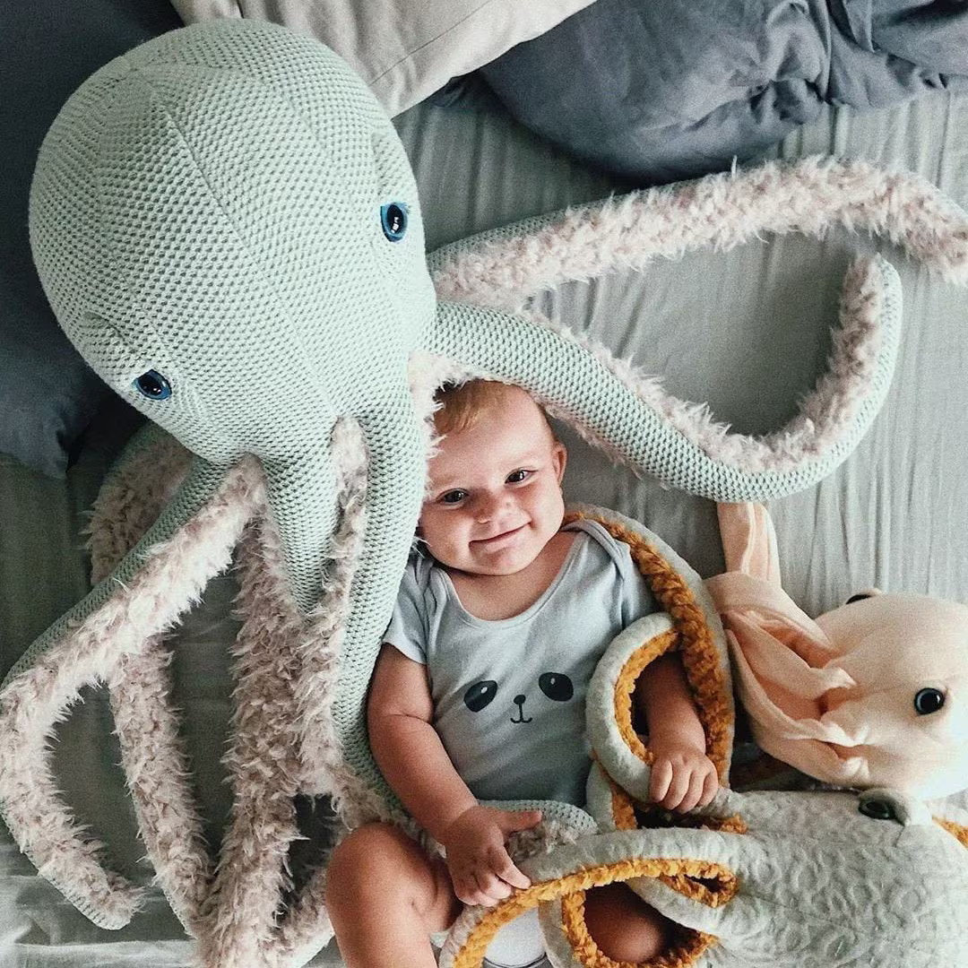 Big Grandma Octopus Handmade Stuffed Animal - Etsy | Etsy (US)