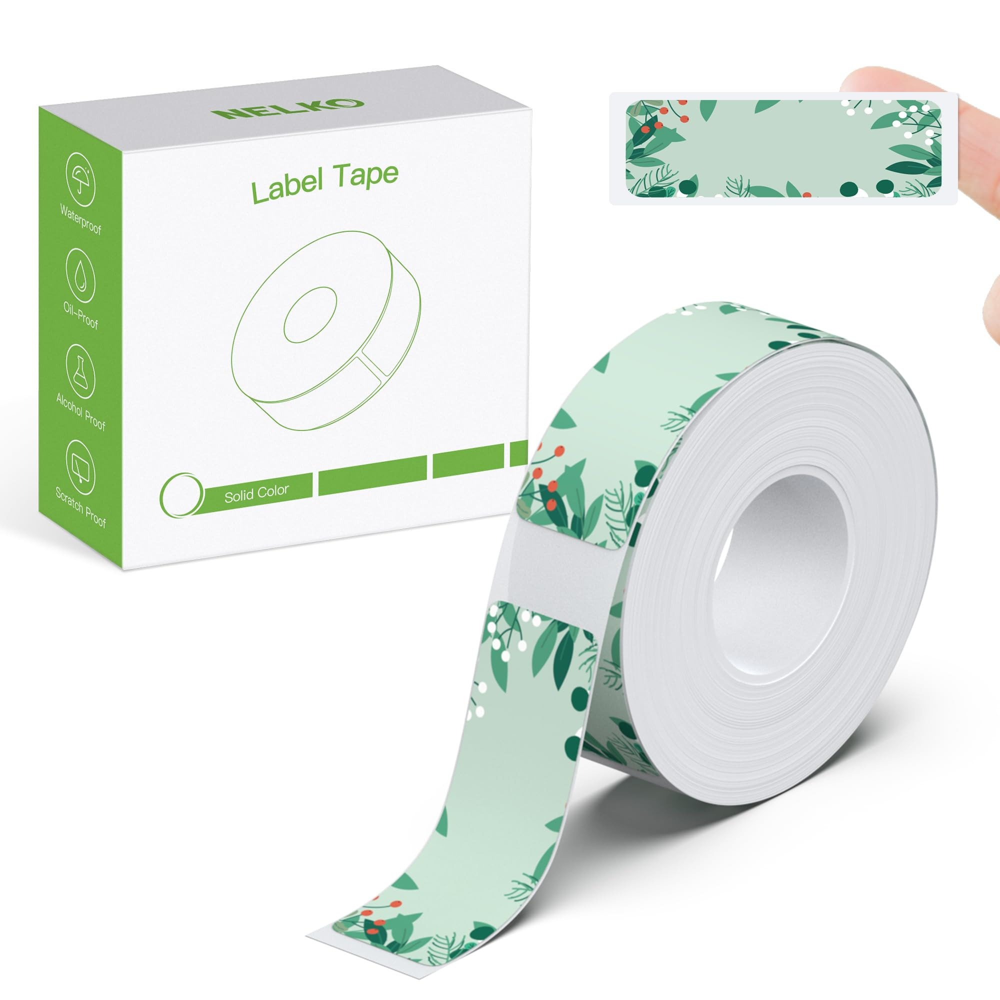 Nelko Genuine P21 Plant 1.0 Label Maker Tape, Adapted Label Print Paper, 14x40mm (0.55"x1.57"), S... | Amazon (US)