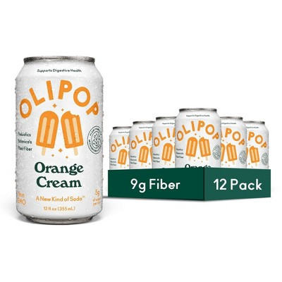 OLIPOP Orange Cream Soda - 12ct/12 fl oz Cans | Target