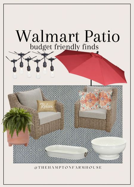 Affordable patio finds! Patio furniture, outdoor, patio, umbrella, summer decor 

#LTKStyleTip #LTKHome #LTKSeasonal