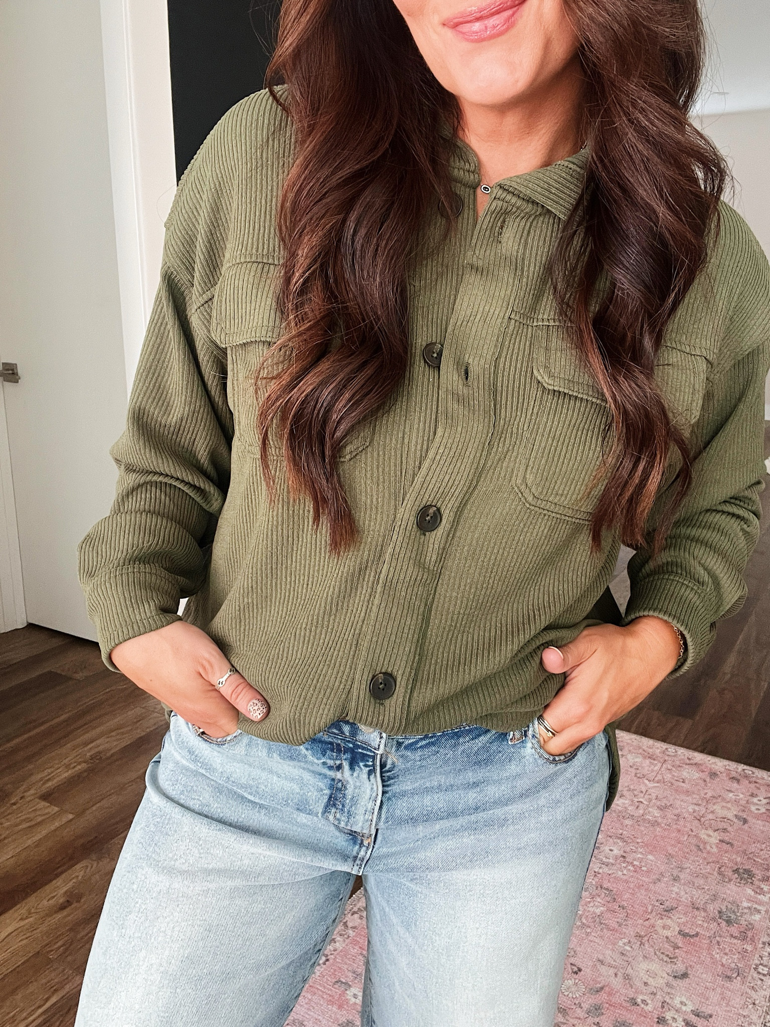 In love with this $20 shacket! Wearing a medium for an oversized fit #WalmartPartner #WalmartFashion @walmartfashion

#LTKStyleTip #LTKFindsUnder50 #LTKSeasonal