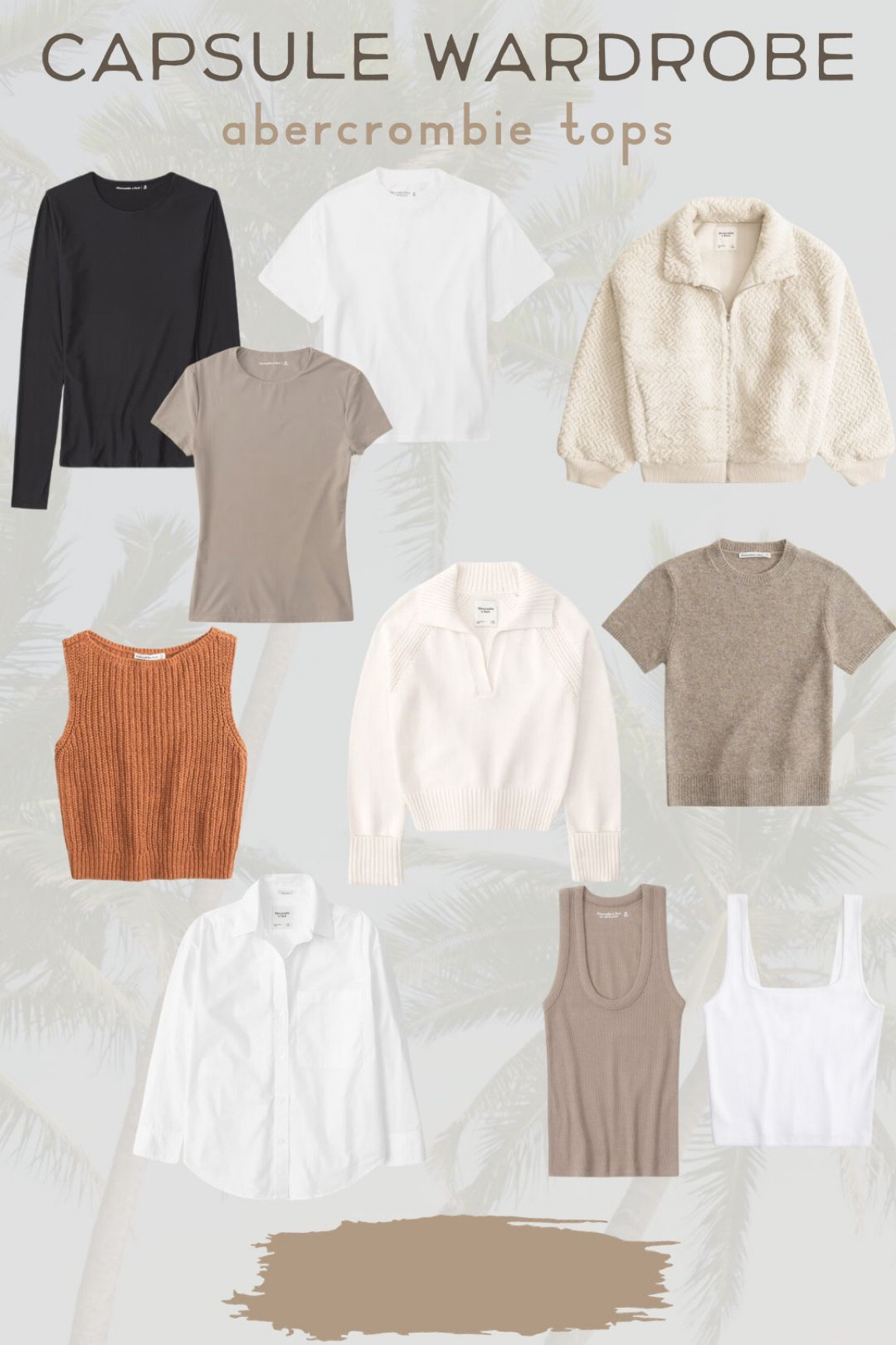  Capsule wardrobe tops 

#LTKstyletip #LTKfindsunder100 #LTKfindsunder50