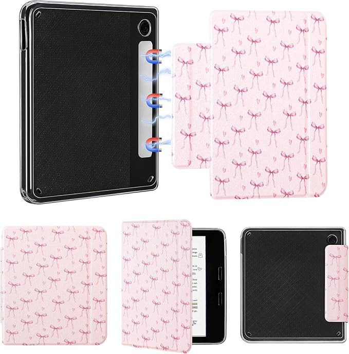 Magnetic Detachable Case for 7" Kobo Libra Colour (2024) / Kobo Libra 2 (2021), Slim PU Leather C... | Amazon (US)