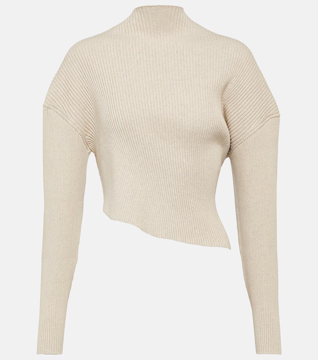 Danana ribbed-knit cotton jersey top | Mytheresa (INTL)