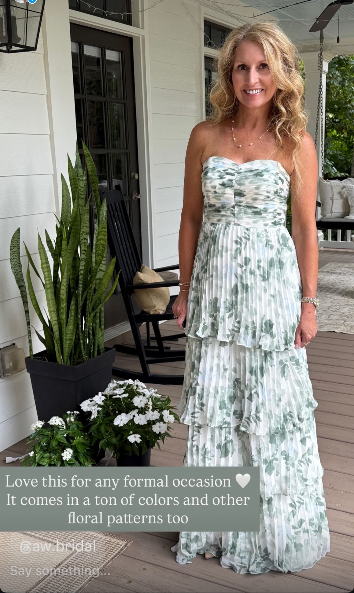 Tap any to see all the colors! This dress is gorgeous on, so dreamy 

#LTKWedding #LTKOver40 #LTKParties