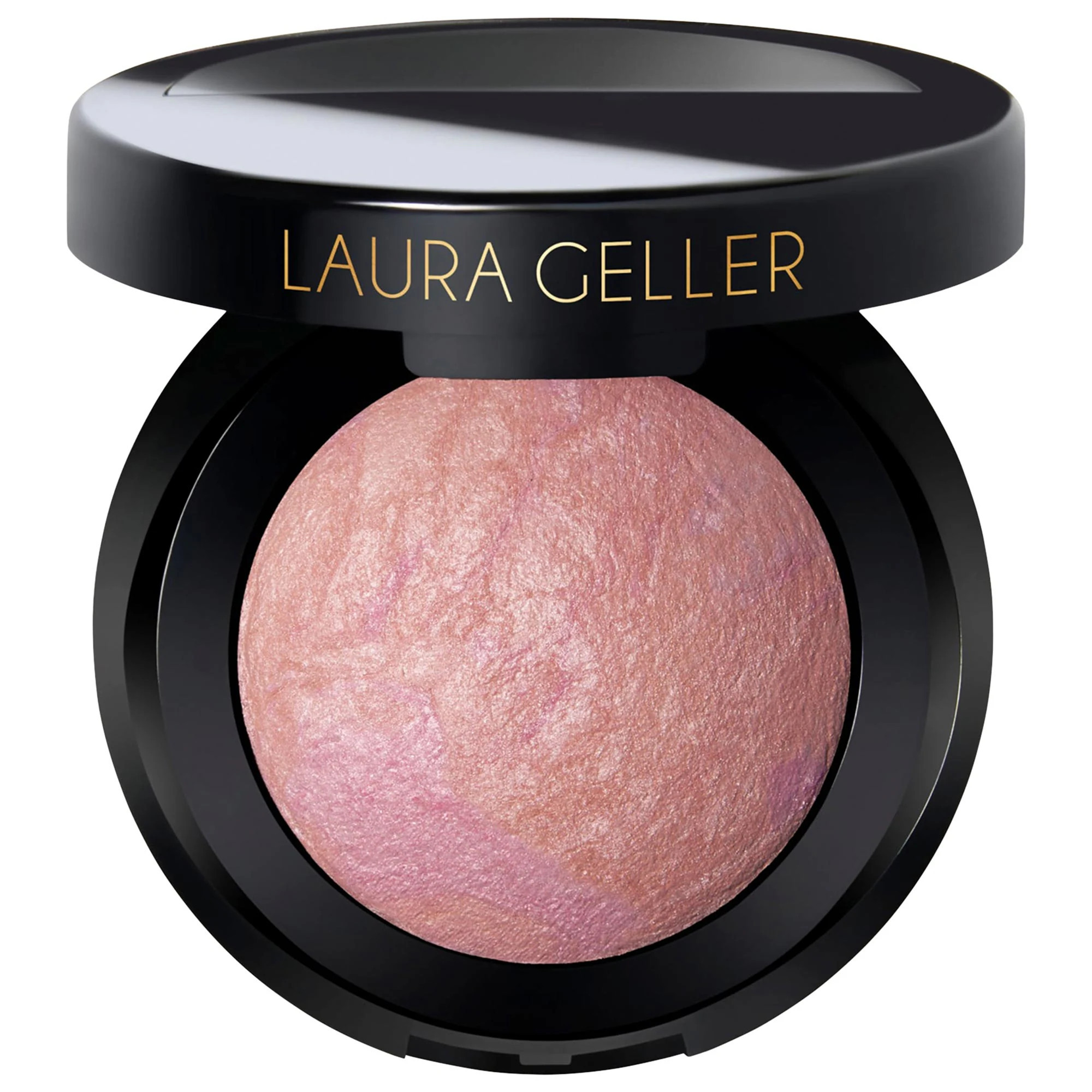Laura Geller Blush and Brighten Marbleized Baked Powder Blush Ethereal Rose 0.16 oz/4.5 g | Sephora (US)