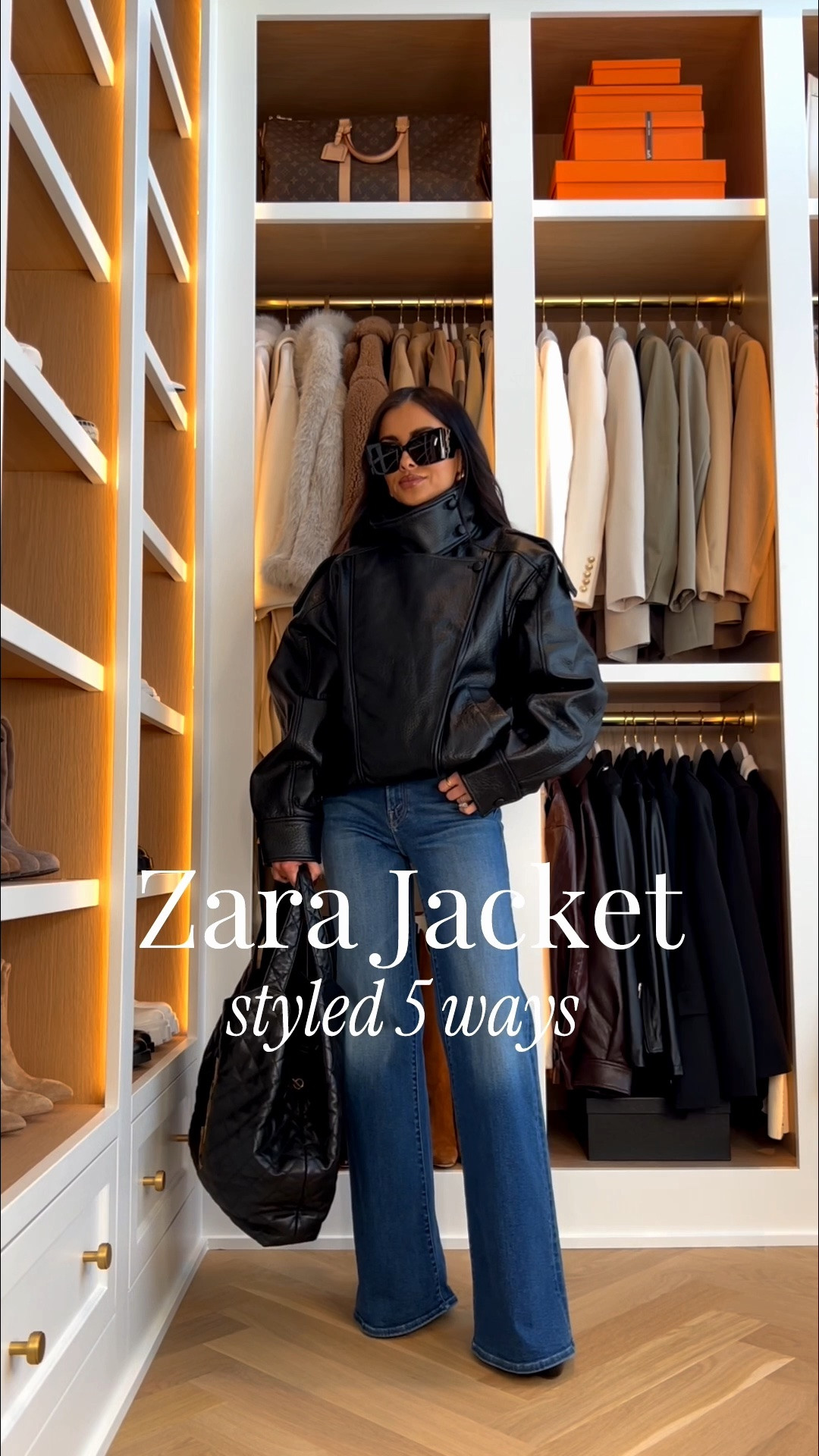 Zara faux leather jacket back in stock and selling fast! 
Here are 5 ways to style it!

#LTKOver40 #LTKSeasonal #LTKmomlife