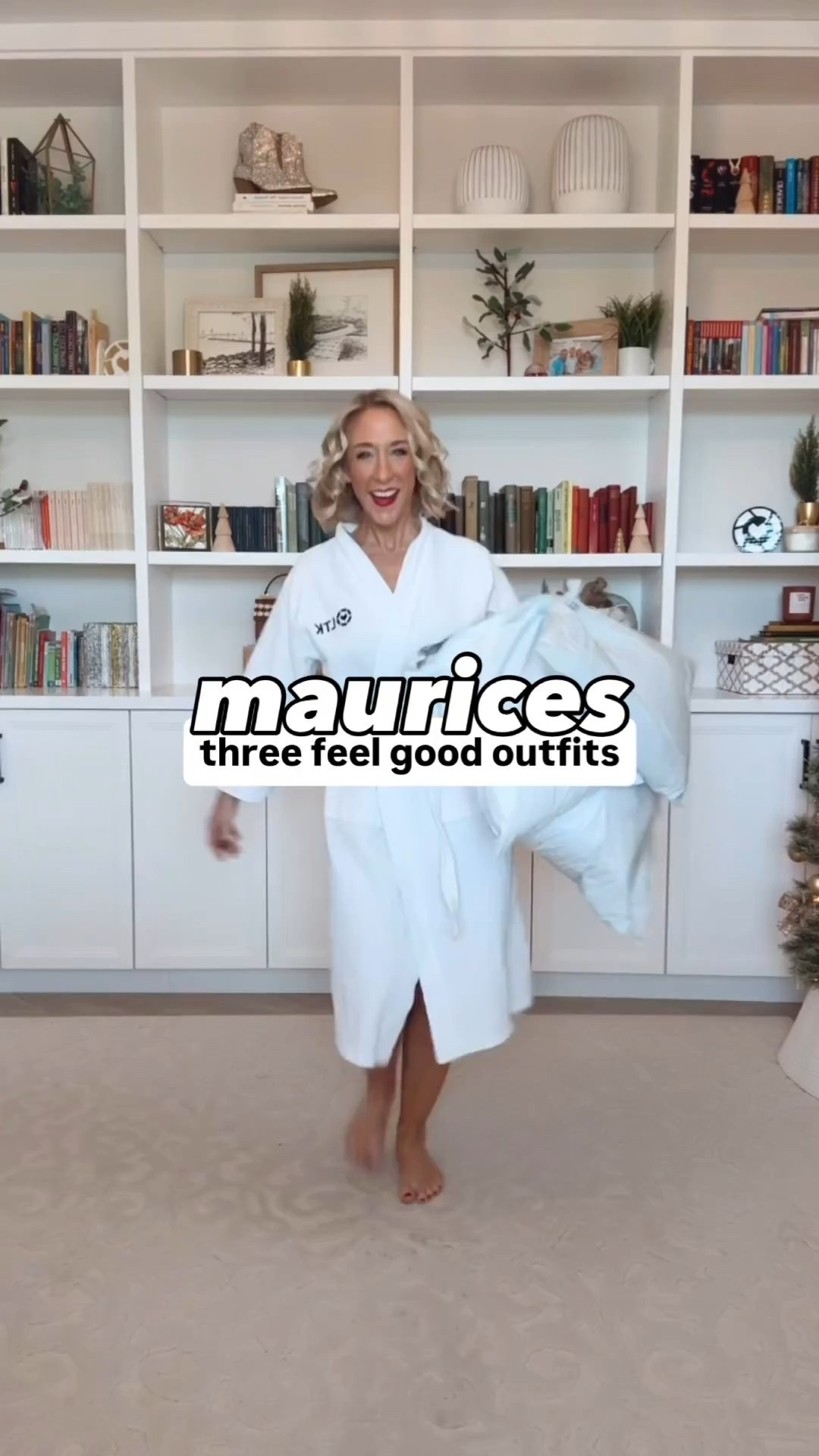 maurices - Outfit 1 Dark High Rise Straight Jean - Size 2. Eyelash Open Front Long Cardigan - Size XS. Ribbed Scoop Neck Tee - SIze XS . Outfit 2 Ponte Pull On High Rise Flare Pant - Size XS. Floral Embroidered Sweatshirt - Size XS. Slingback Flat - TTS. Outfit 3 Cable Knit V Neck Sweater Dress - Size Small . Faux Suede Block Heel Tall Boot - TTS. Striped Fringe Scarf Jewlery Gold Plated Tennis Necklace. Faux Black Onyx Pendant Necklace. Crystal Bow Stud Earrings. Gold Black Velvet Blow Pearl Hoop Earrings.

 

#LTKHoliday #LTKSeasonal #LTKSaleAlert