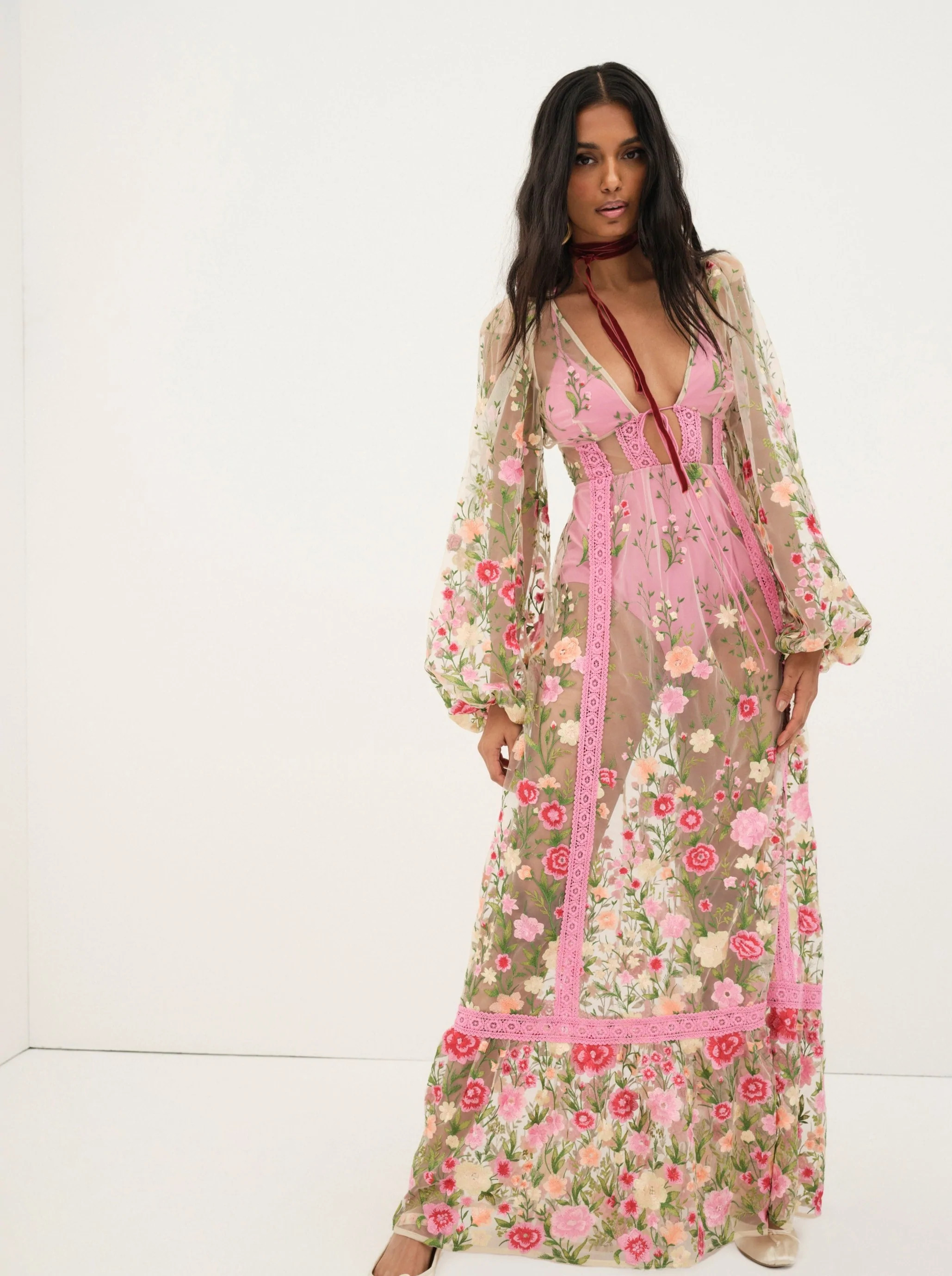 Luna Maxi Dress | For Love & Lemons