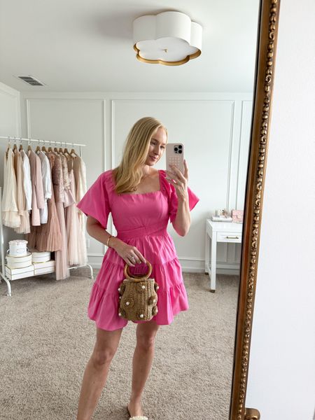 Will be reaching for this Amazon dress all season! Dress it up for date night or wear casually out to lunch! Wearing size small! Amazon big spring sale March 20th-25th! 
Date night dresses // brunch dresses // spring dresses // summer dresses // Amazon finds // Amazon fashion // Amazon dresses // Amazon sale 

#LTKstyletip #LTKfindsunder50 #LTKSeasonal