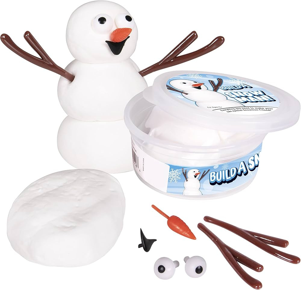 Build a Snowman Kit 3Pk, Do You Want To Build a Snowman, Melting Snowman Putty Kit, Make Snowman ... | Amazon (US)