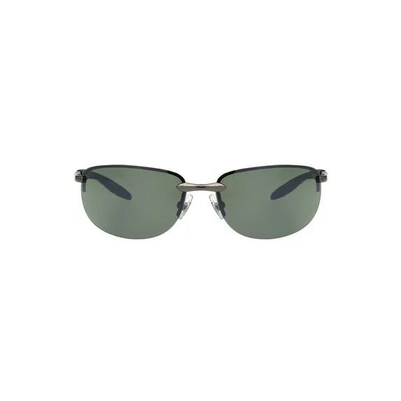 Foster Grant Men's Rimless Sport Sunglasses Gunmetal | Walmart (US)