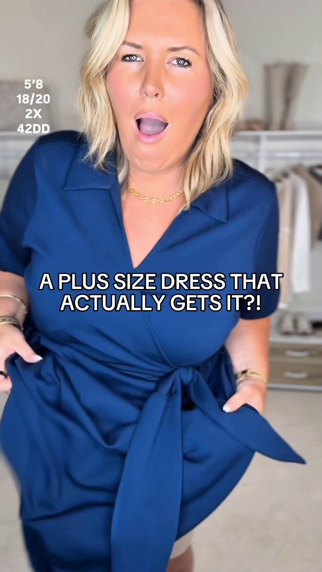 Spanx is having a saleeee! Wearing a 2X in this dress. Plus size, outfit inspo, sale, apron belly, dresses, mom life