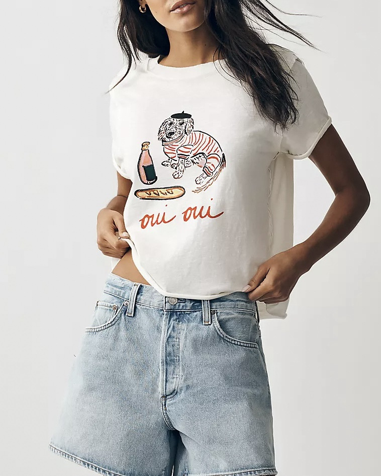 New oui oui oui-ner dog tee! There’s also a matching scarf and a couple other styles of dachshund d shirt linked below!

@thedachshundedit

.

.

.

( dachshund finds, dachshund mom fashion, dachshund fashion, wiener dog tee, sausage dog shirt, summer fashion, basic t-shirt, doxie mom, French style, Parisian style, dog mom fashion, Parisian fashion, French fashion, dachshund shirt, dachshund apparel, Anthropologie dachshund finds, #dachshund #anthropologie #tshirt #summer )

#LTKSeasonal #LTKMidsize #LTKootd