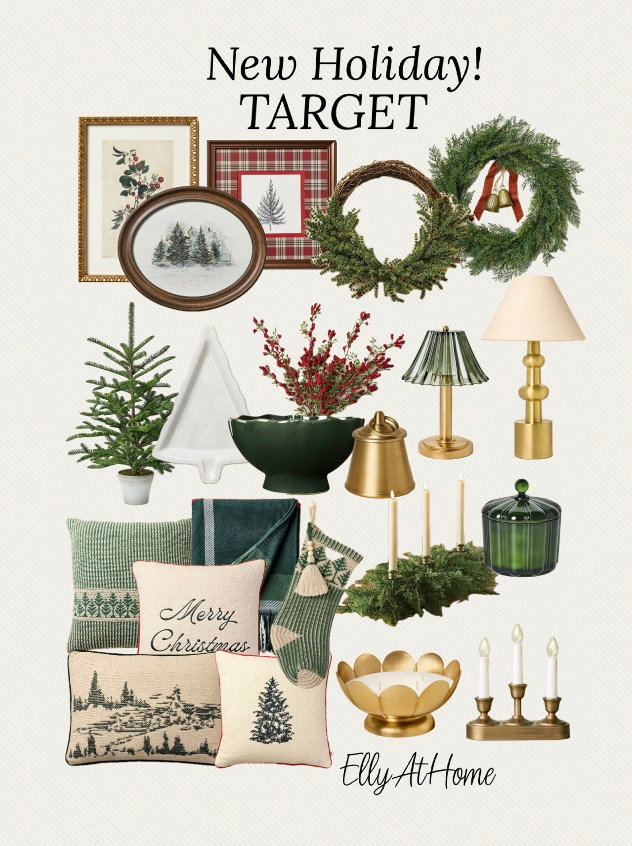 New Hearth and Hand holiday, Christmas collection at Target! Shop early! Holiday home decor. Free shipping. 

#LTKHome #LTKSeasonal #LTKFindsUnder50
